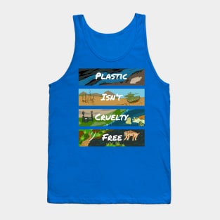 Plastic Isn't "Cruelty-Free" Tank Top